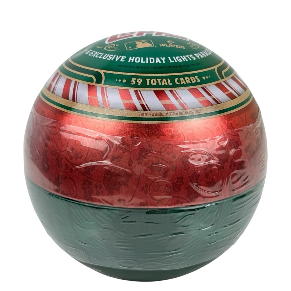 2025 Topps Holiday MLB Baseball Collector Tin Set NEW & SEALED - Picture 2 of 10